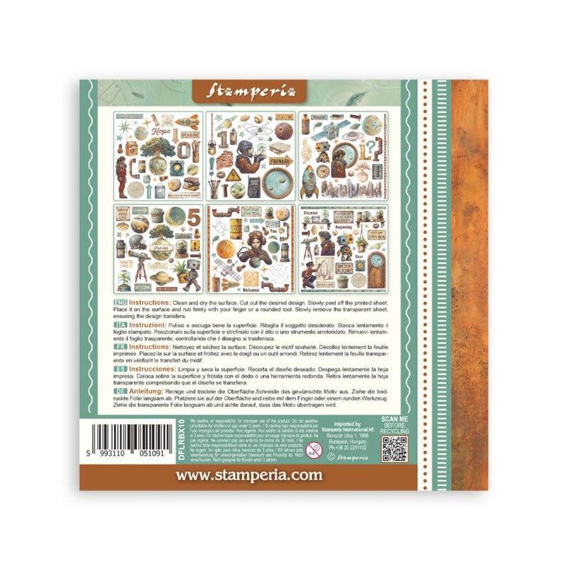 Stamperia A New Beginning Rub-on Kit