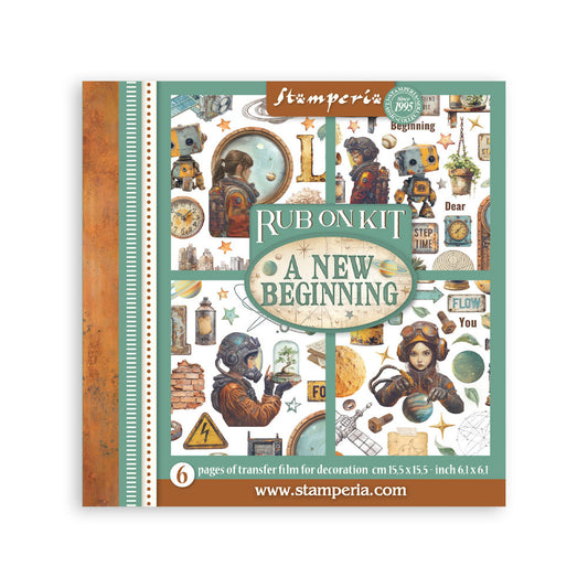 Stamperia A New Beginning Rub-on Kit