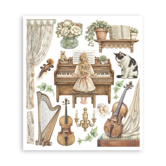 Stamperia Rub on Selection Symphony