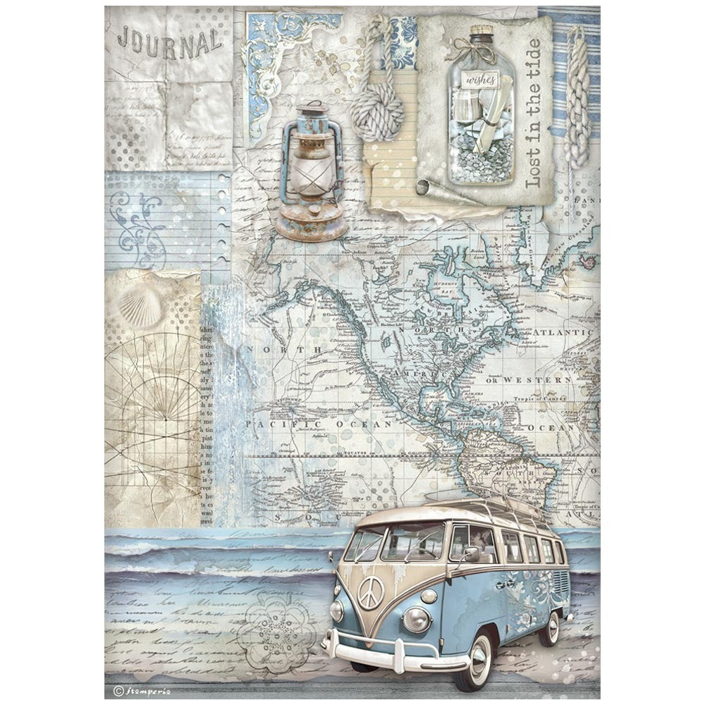 Stamperia - Silent Sea Collection