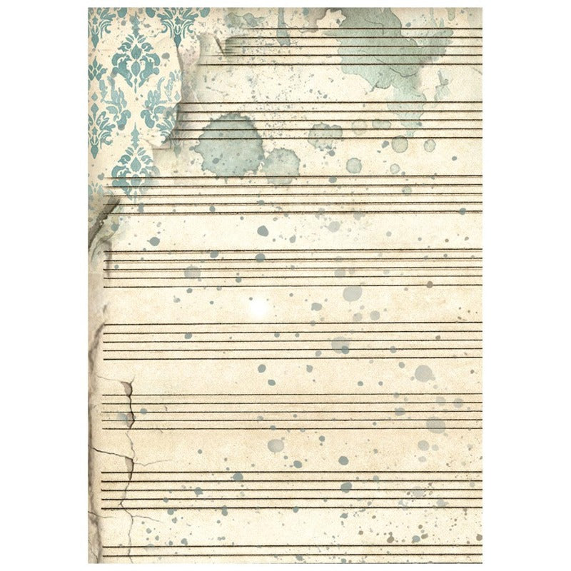 Stamperia A6 Rice Paper Backgrounds