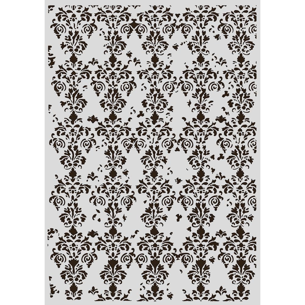 Stamperia Stencil - Wallpaper Decor, Symphony A3