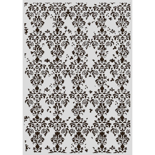 Stamperia Stencil - Wallpaper Decor, Symphony A3