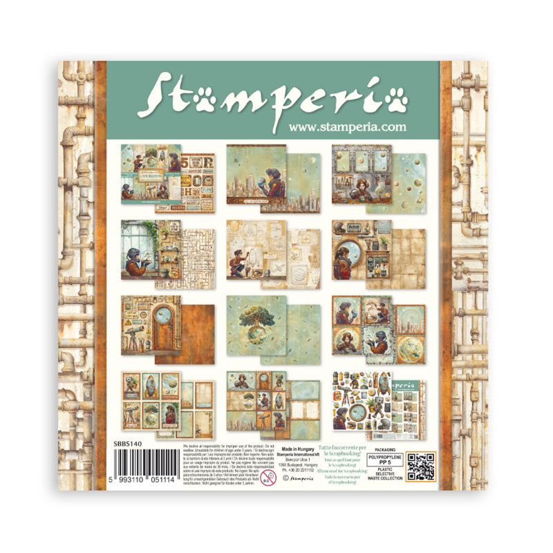 Stamperia A New Beginning Paper Pad 8x8"