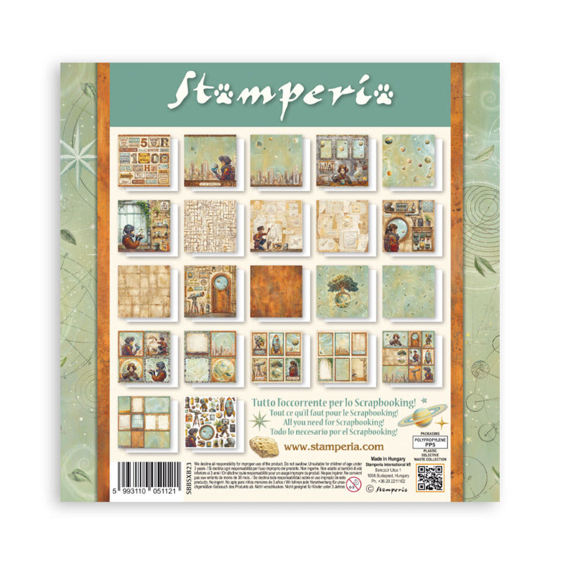 Stamperia A New Beginning Maxi Pad 8x8