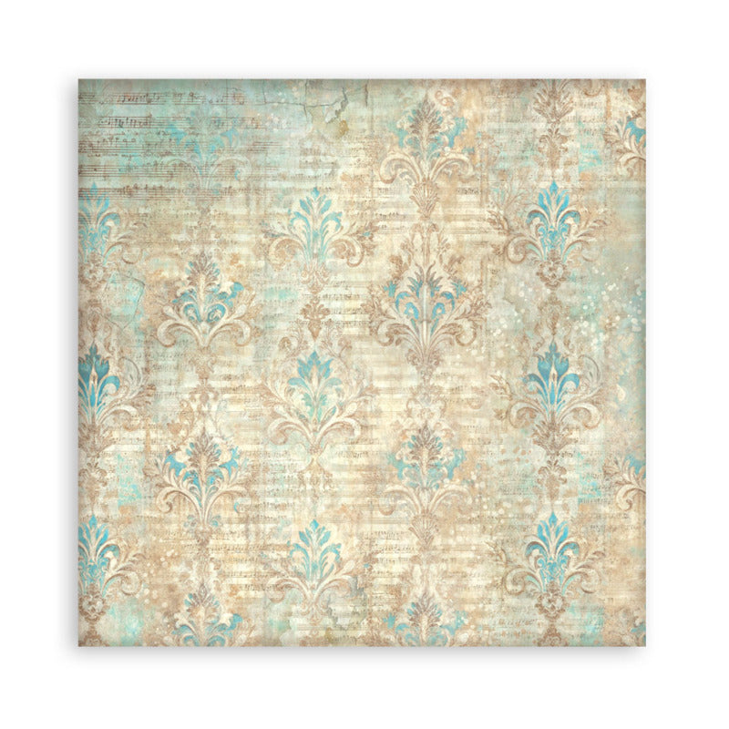 Stamperia Scrapbooking Maxi Pad Symphony 8x8"