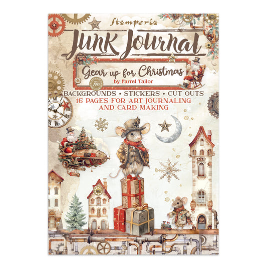 Stamperia Junk Journal - Gear Up for Christmas