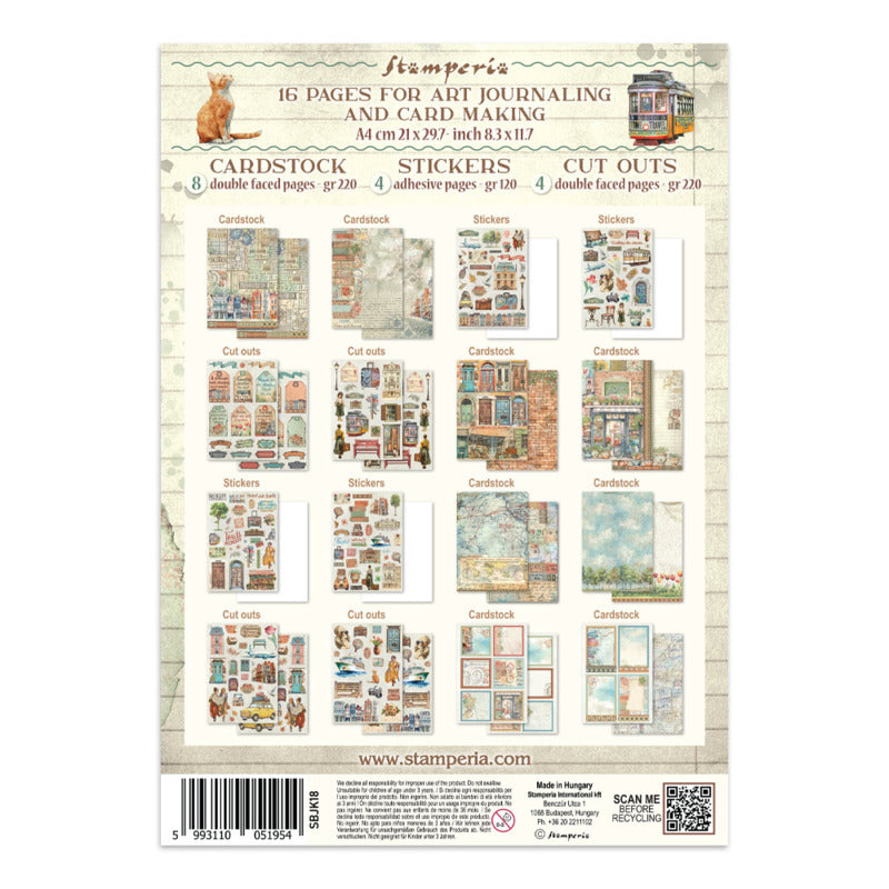 Stamperia Junk Journal The Art of Travelling