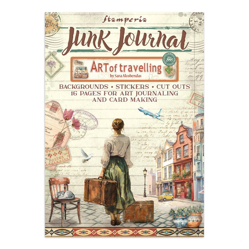 Stamperia Junk Journal The Art of Travelling