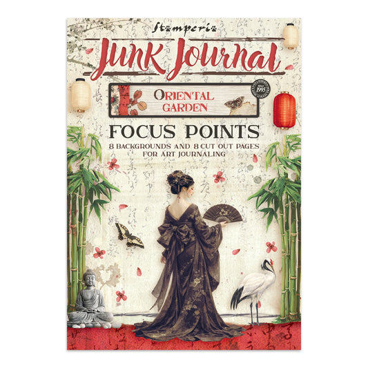 Stamperia Junk Journal Focus Points Oriental Garden