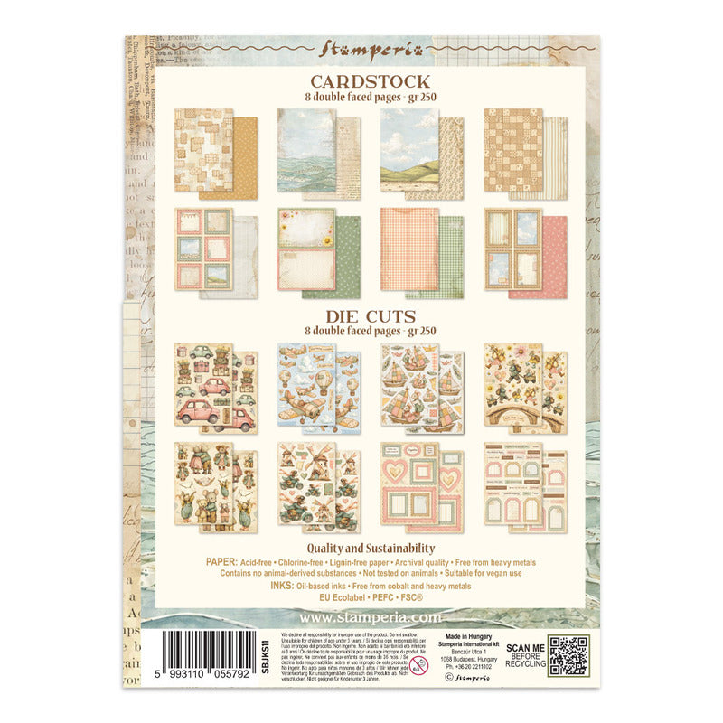 Stamperia Junk Journal Cozy Family Focus Points