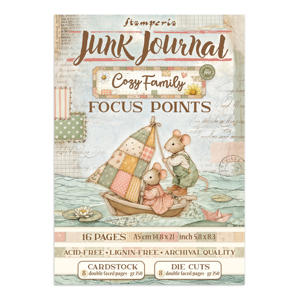 Stamperia Junk Journal Cozy Family Focus Points