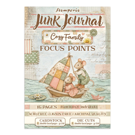 Stamperia Junk Journal Cozy Family Focus Points