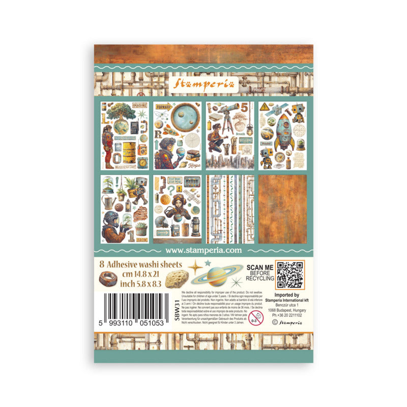 Stamperia A New Beginning Washi Pad