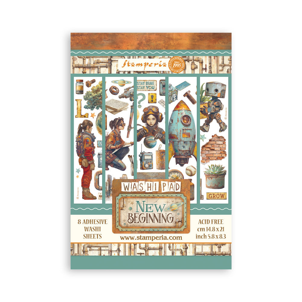 Stamperia A New Beginning Washi Pad