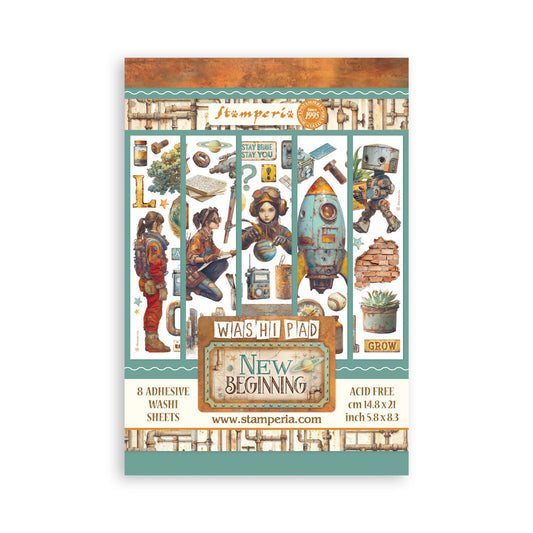 Stamperia A New Beginning Washi Pad
