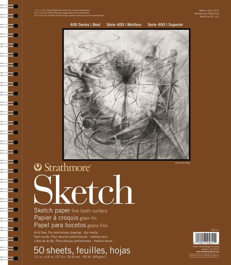 Strathmore - 400 Series Sketch Pad 11x14"