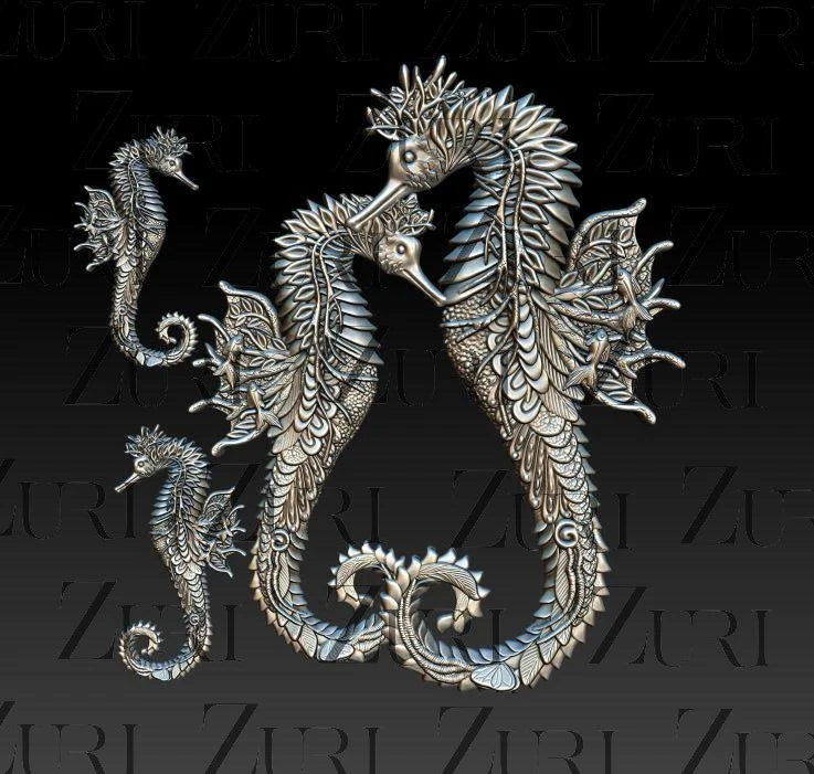 Zuri Designs Inc : Seahorse Realm