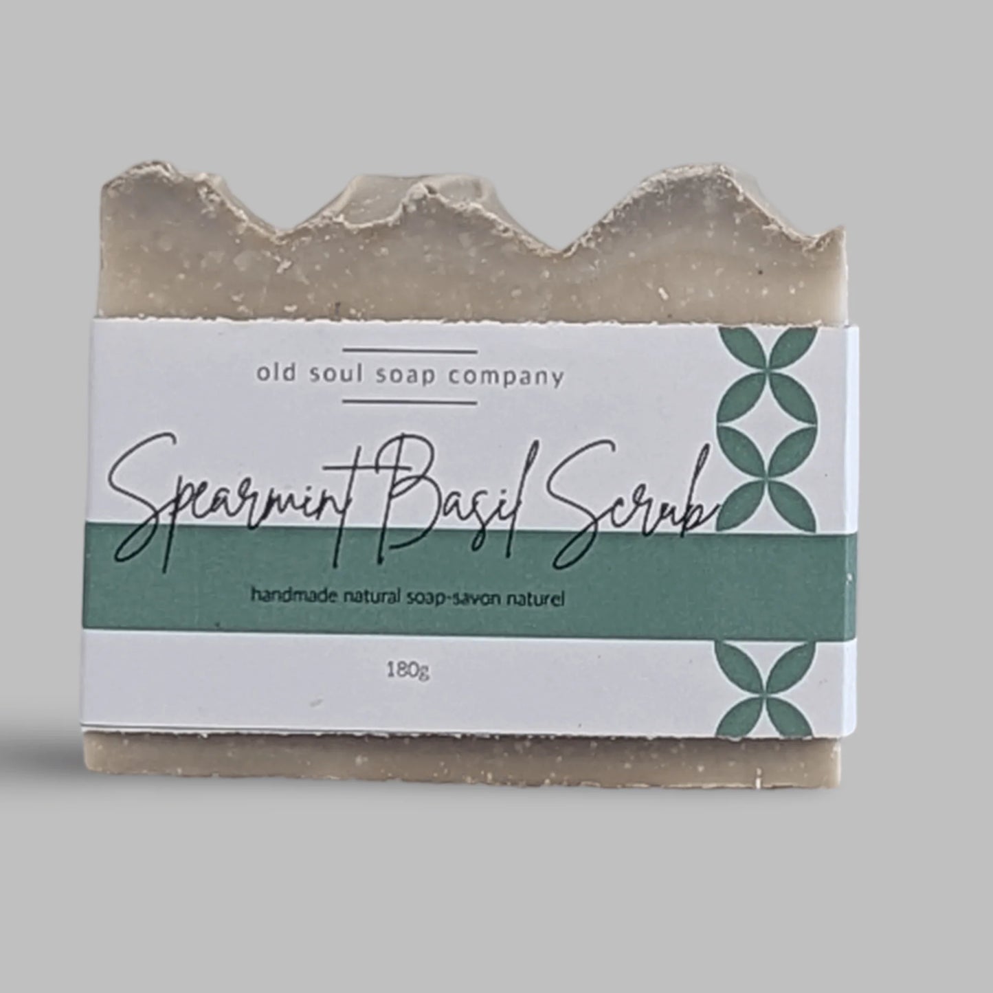 Old Soul Soap Company - Spearmint Basil Scrub Soap