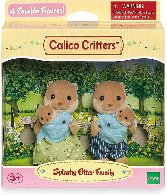 Calico Critters ~ Splashy otter Family