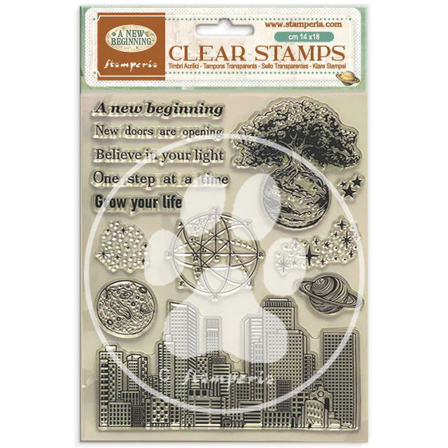 Stamperia A New Beginning Clear Stamps