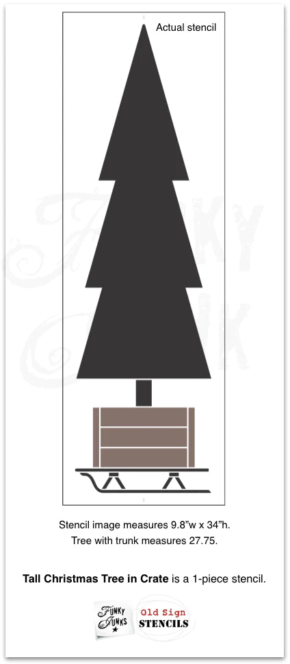 Muddaritaville Studio - Tall Christmas Tree