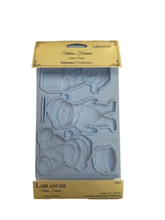 Lablanche Silicon Mould - Teddy Bears