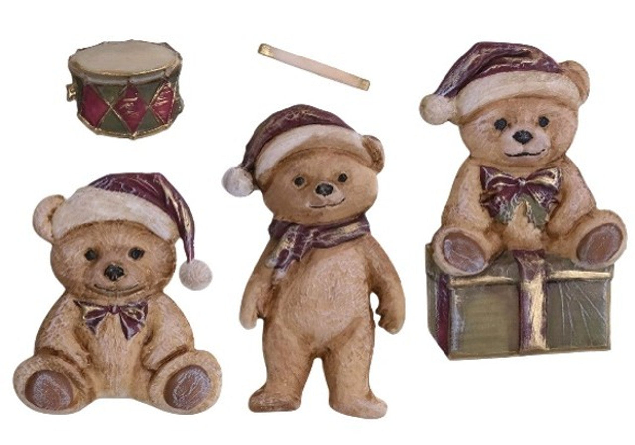 Lablanche Silicon Mould - Teddy Bears
