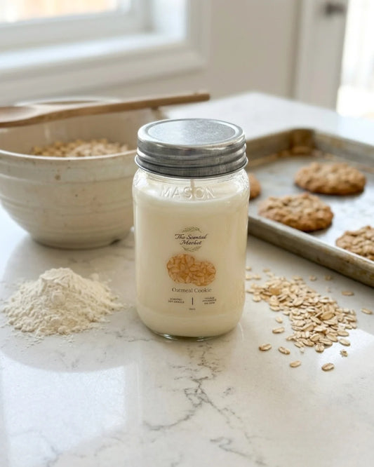 The Scent Market Oatmeal Cookie Soy Wax Candle 16oz