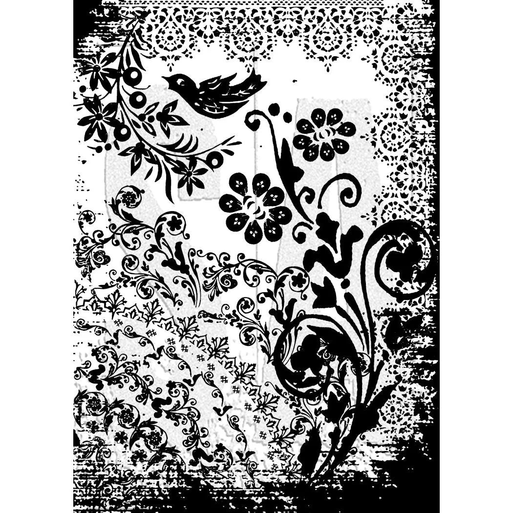Stampers Anonymous - Tim Holtz - Cling Mounted Rubber Stamps - Tattoo You