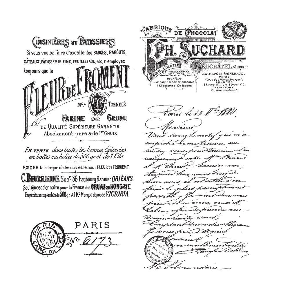 Tim Holtz French Marketplace