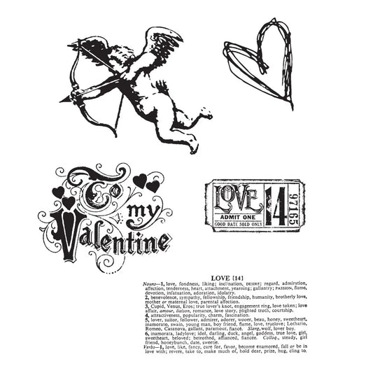 Tim Holtz & Stampers Anonymous - Love Struck