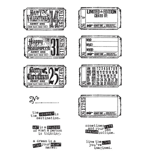 Tim Holtz & Stampers Anonymous - Odds and Ends