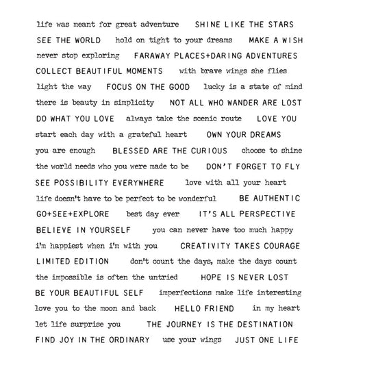 Tim Holtz & Stampers Anonymous - Tiny Text