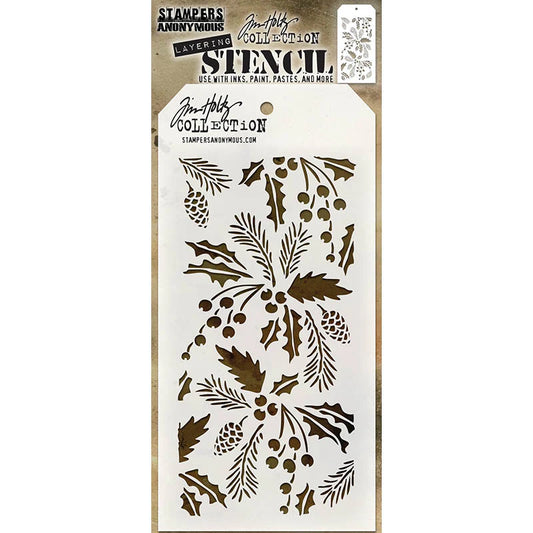 Tim Holtz & Stampers Anonymous Festive Stencil