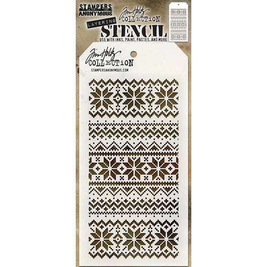 Tim Holtz & Stampers Anonymous Holiday Stencil