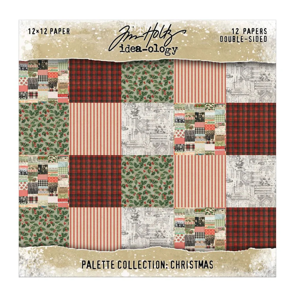 Tim Holtz Idea-Ology Palette Collection Christmas 12x12