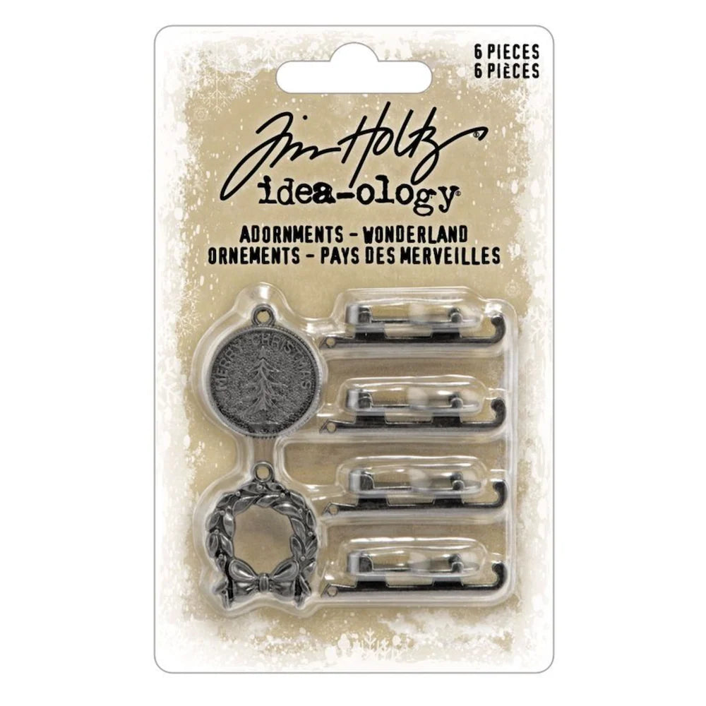 Tim Holtz Idea-ology Adornments - Wonderland