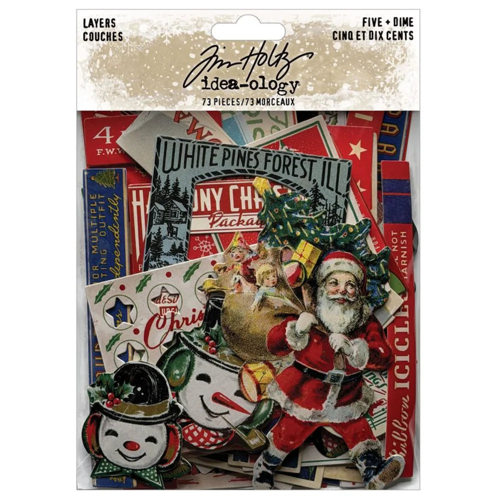 Tim Holtz Idea-ology Layers Five + Dime