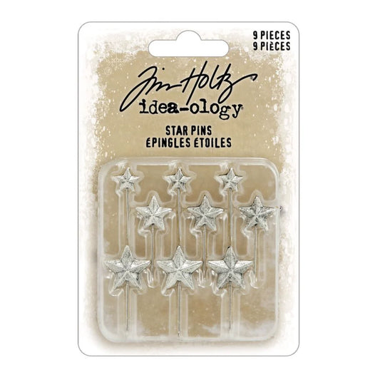 Tim Holtz Idea-ology Star Pins