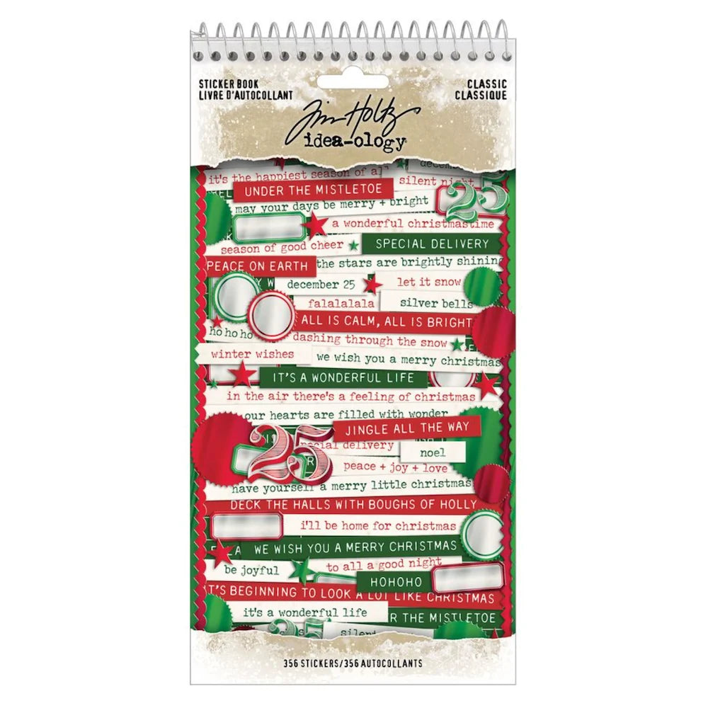 Tim Holtz Idea-ology Classic Sticker Book