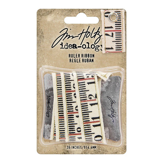 Tim HOltz Idea-ology Ruler Ribbon