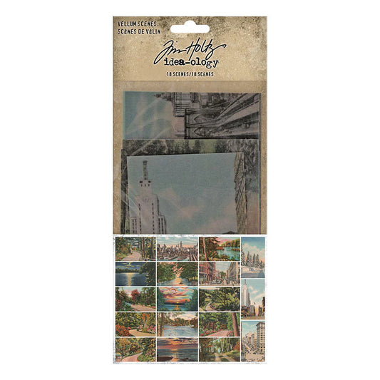 Tim Holtz Idea-ology Vellum Scenes
