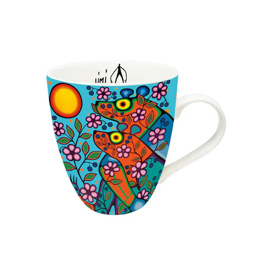 Indigenous Art Mug : Together Forever Art by Jim Oskineegish