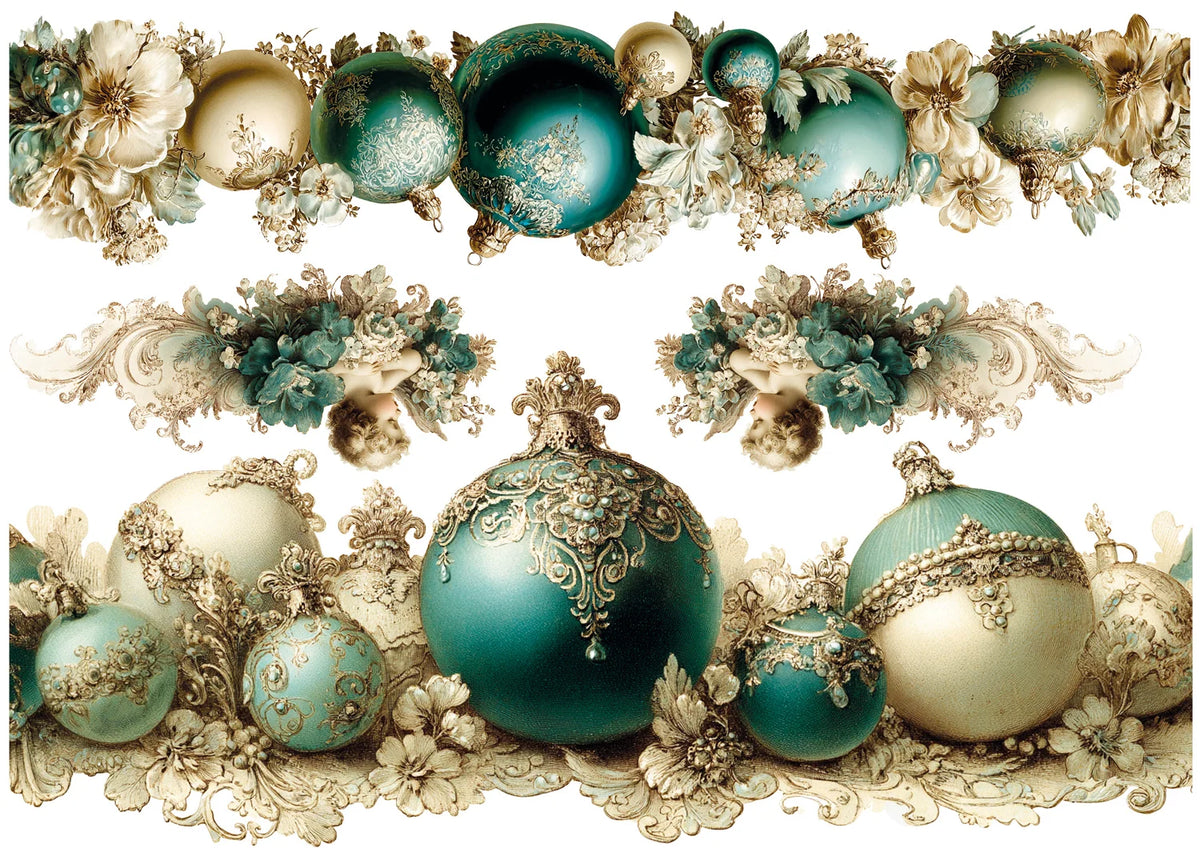 Lablanche Transfer Motif : Christmas Ornaments