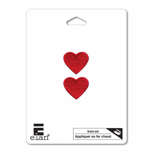 ELAN Motif - Red Heart - 20mm