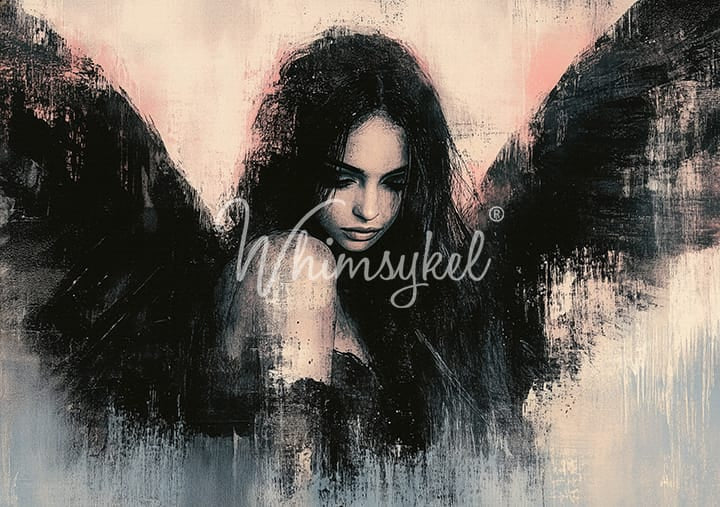 Whimsykel Designs : Unfractured Grace 21x29"