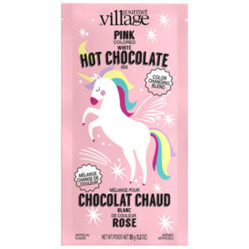 Gourmet Village : Pink Coloured White Hot Chocolate