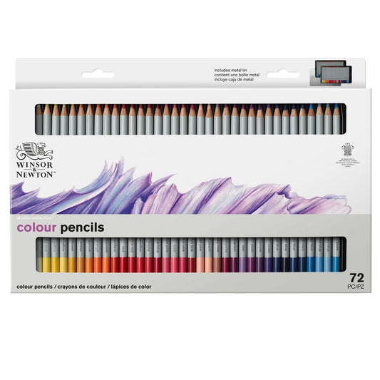 Winsor & Newton - Colored Pencil Set 72 Pc