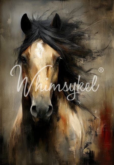 Whimsykel Designs : Decoupage Paper : Wild n Free 21x29"